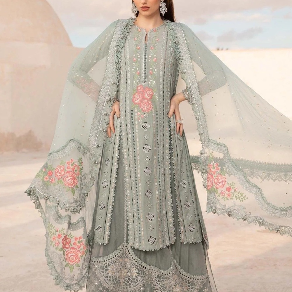 Maria b three piece dress summer 24